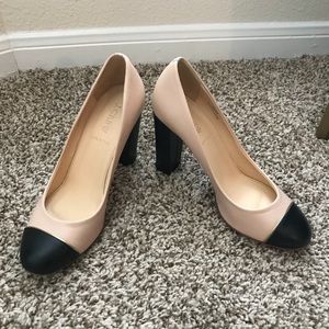 J.Crew Etta Cap toe heels